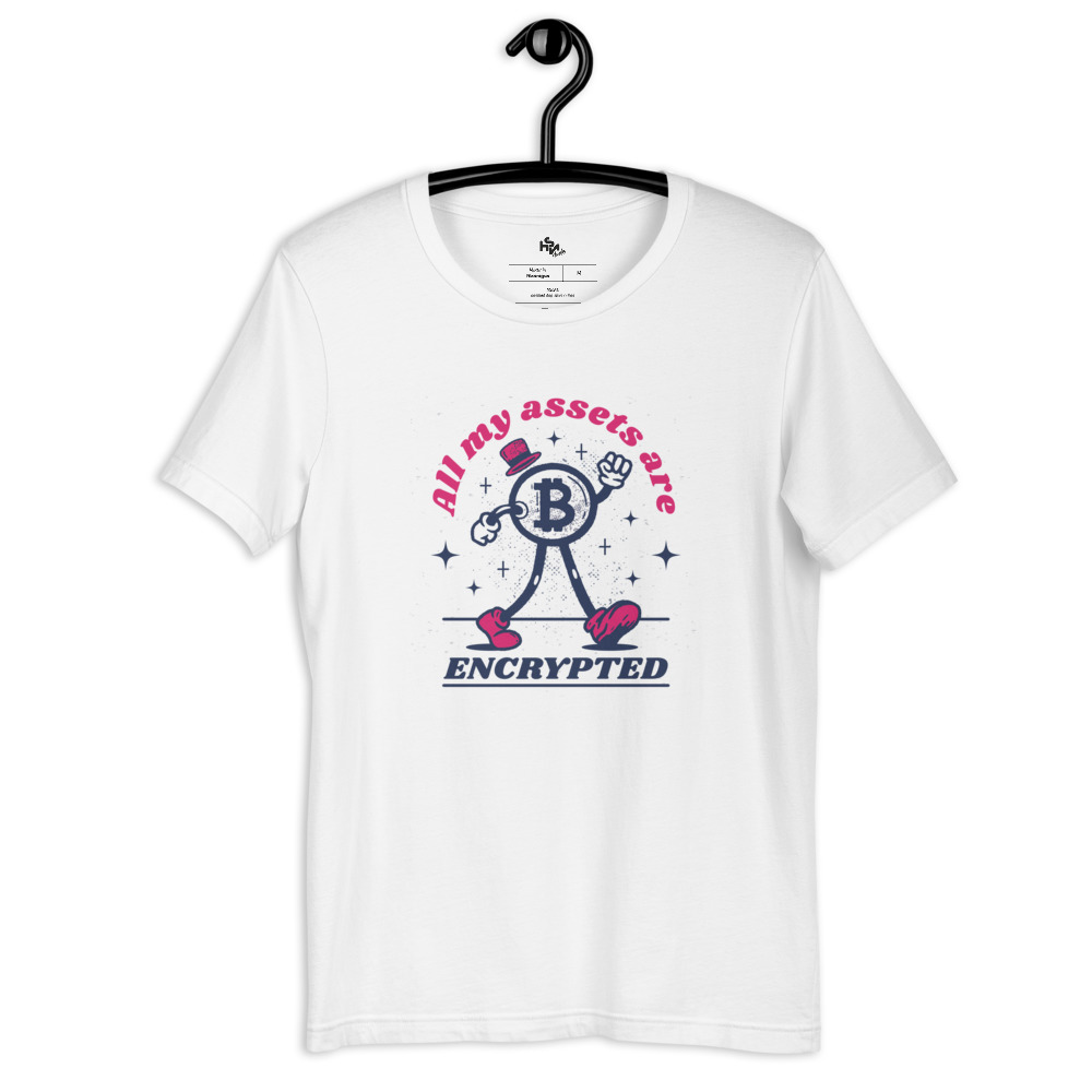 All my assets are Encrypted Bitcoin design