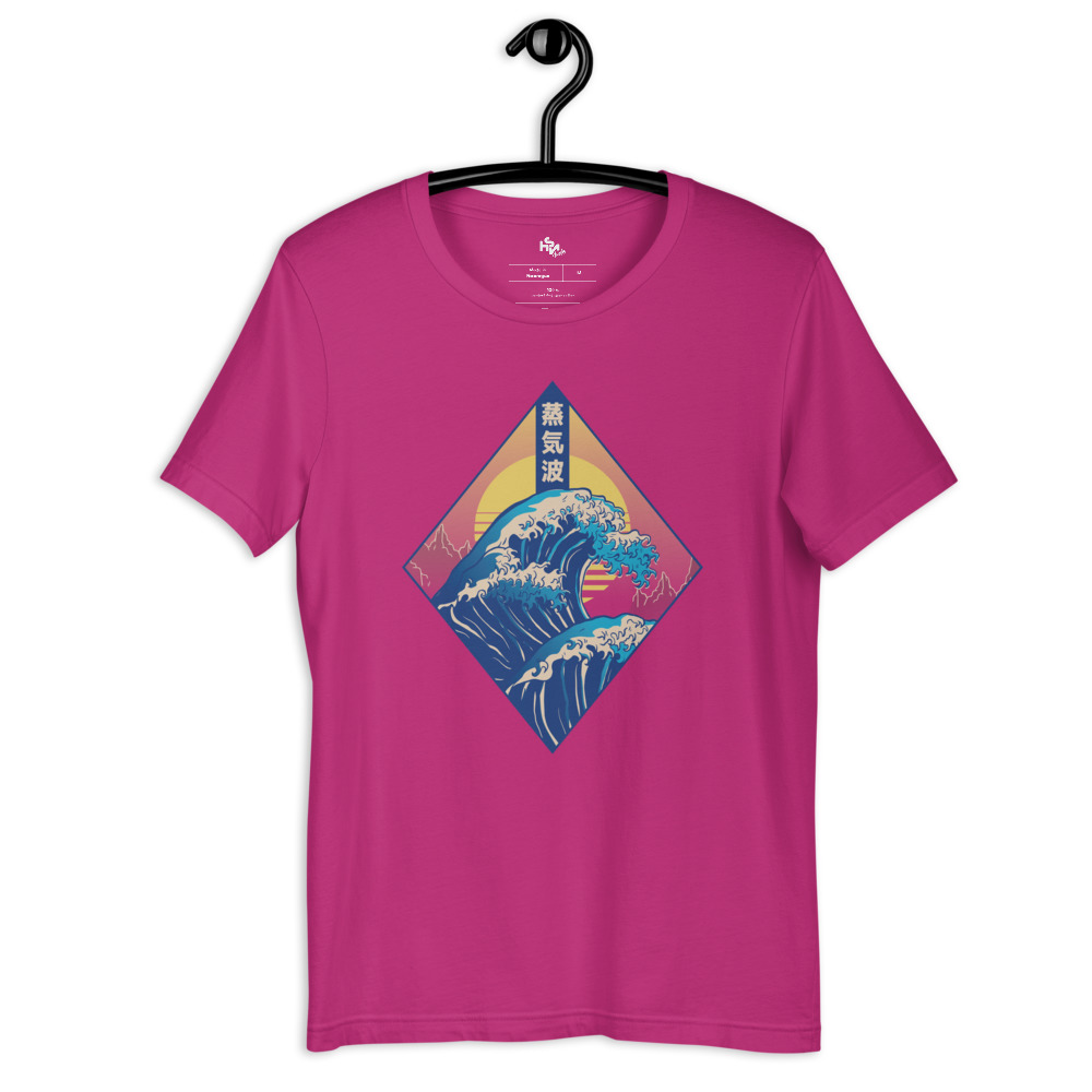 Vaporwave Japanese Wave Design