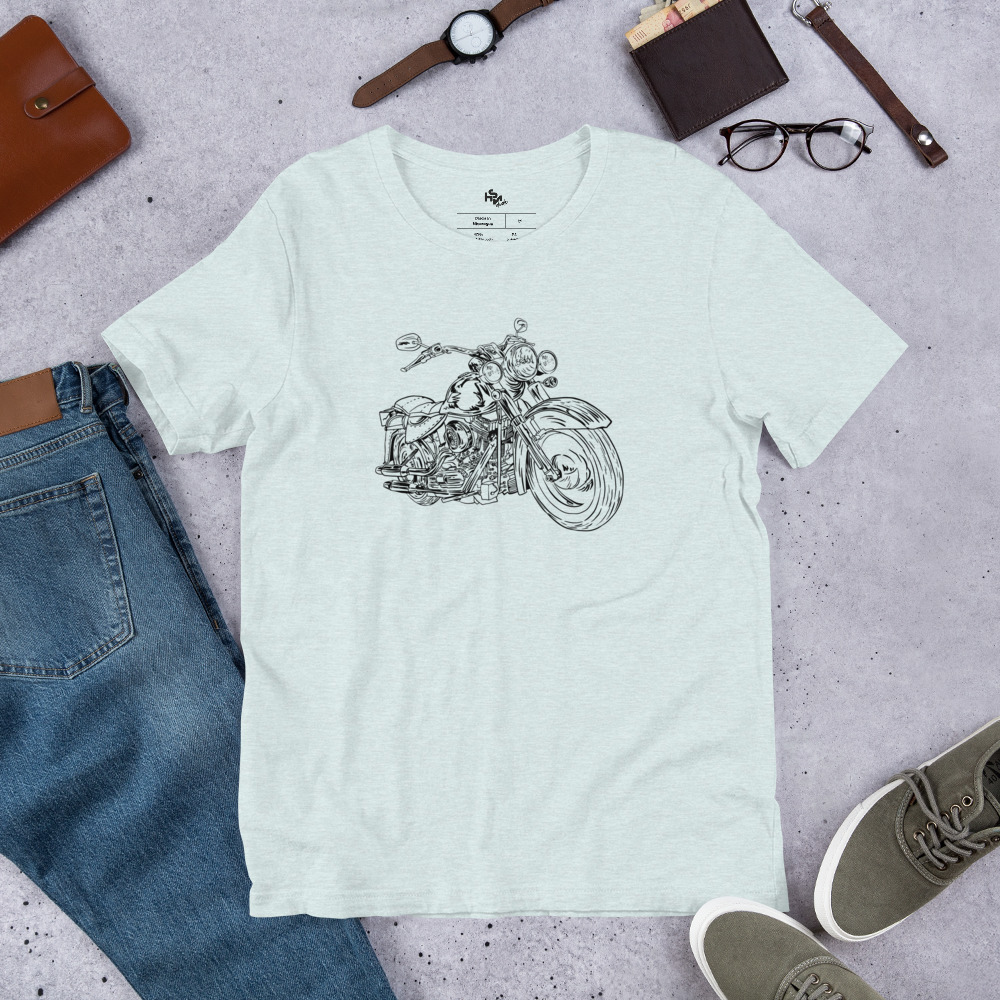 Hand drawn motorcycle design - Image 2