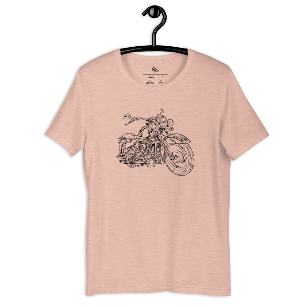Hand drawn motorcycle design