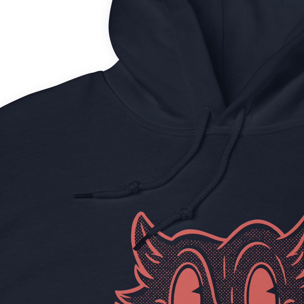 Retro cartoon halftone cat design - Image 3