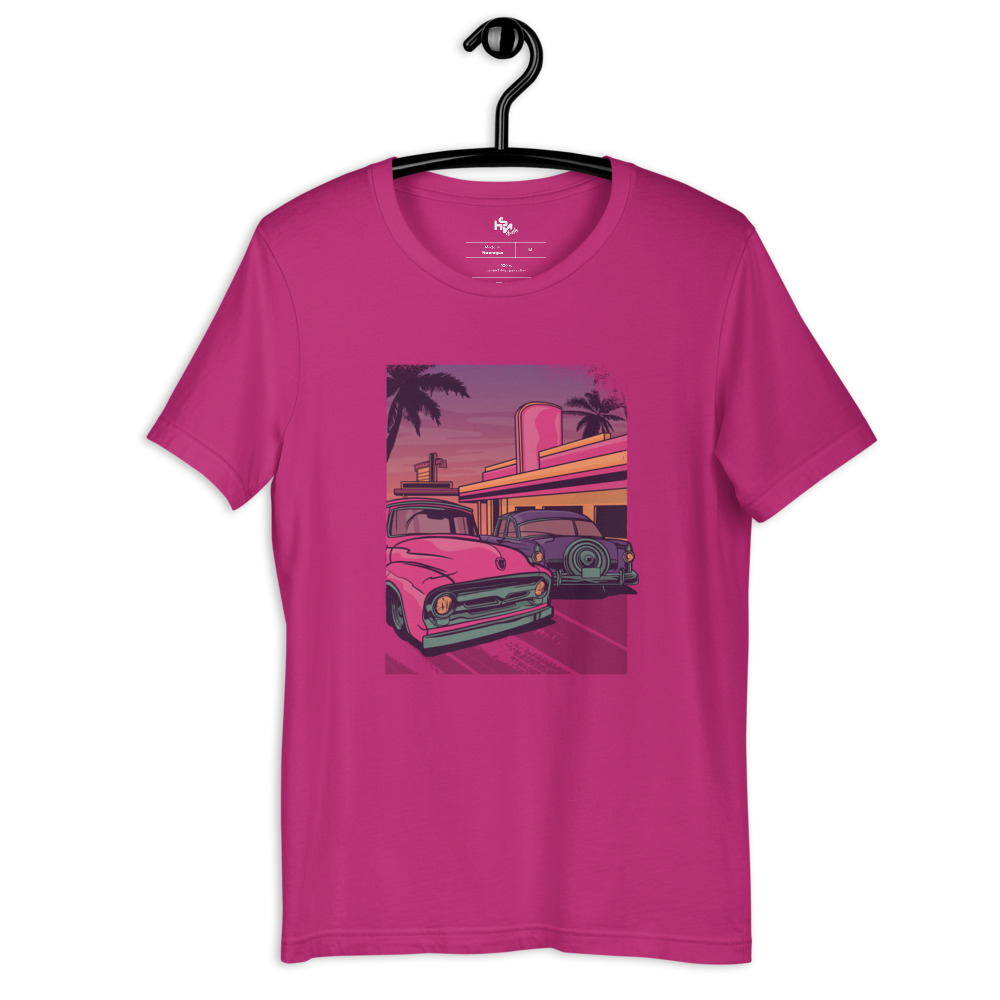 Retro Car Diner design