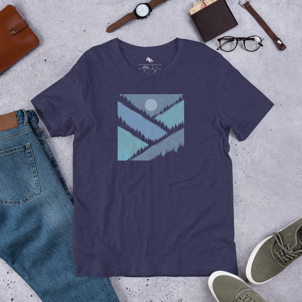 Geometric mountains design - Image 2