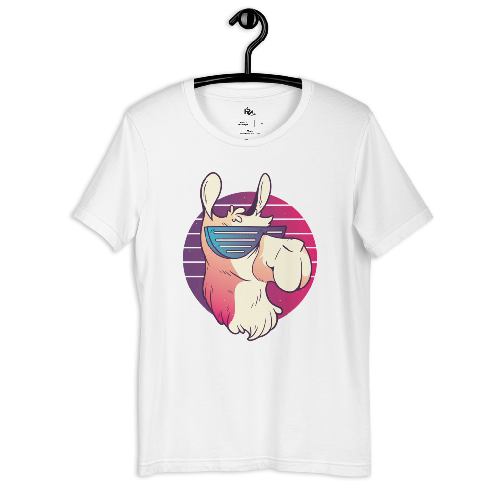 Cool Llama Retro Style Design - Image 6